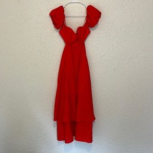Cherry red size 4 dress from Anthropologie. New with tags!